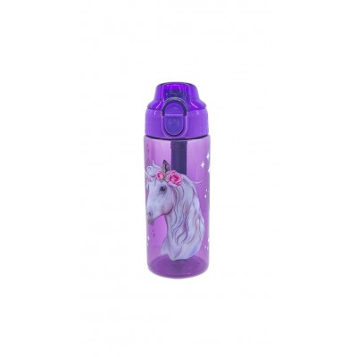 Bottle & Morе Бутилка за вода UNICORN, 500 мл, T 752850, лилава T 752850