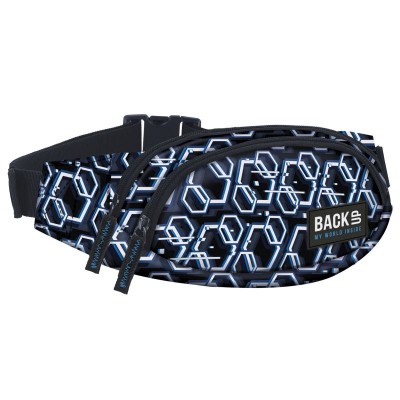 BackUP Чанта за кръста Hexagons, A 53, T 83497, многоцветна T 83497 BackUP Чанта за кръста Hexagons, A 53, T 83497, многоцветна T 83497