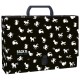 Derform Куфарче с дръжка Black Cats, 10см, T 84371, черна T 84371 Derform Куфарче с дръжка Black Cats, 10см, T 84371, черна T 84371