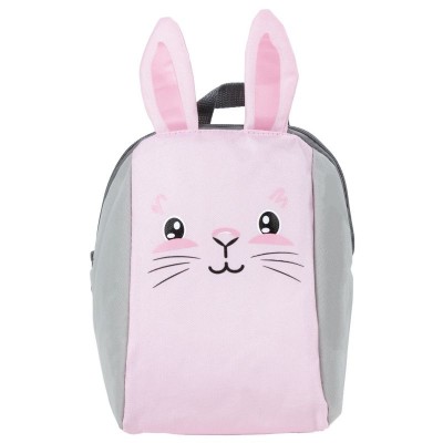 Derform малка 3D раница RABBIT, T 84579, момиче, розова T 84579 Derform малка 3D раница RABBIT, T 84579, момиче, розова T 84579