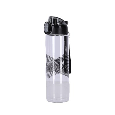 Bottle & Morе Бутилка за вода LINES, 700 мл, T 875864, черна T 875864
