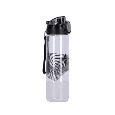 Bottle & Morе Бутилка за вода LINES, 700 мл, T 875864, черна T 875864
