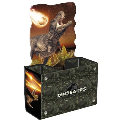 Derform Моливник за бюро Dinosaur 18, T 96954, момче, многоцветен T 96954 Derform Моливник за бюро Dinosaur 18, T 96954, момче, многоцветен T 96954