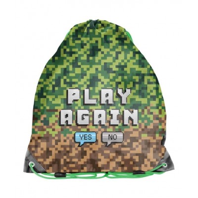 PASO Pixel мешка Minecraft, T PP22PX-712, зелена, многоцветна T PP22PX-712 PASO Pixel мешка Minecraft, T PP22PX-712, зелена, многоцветна T PP22PX-712