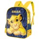 Karactermania Детска 3D раница, LION KING Simba Rest , 03270, синьо и жълто, многоцветна, за момче 03270