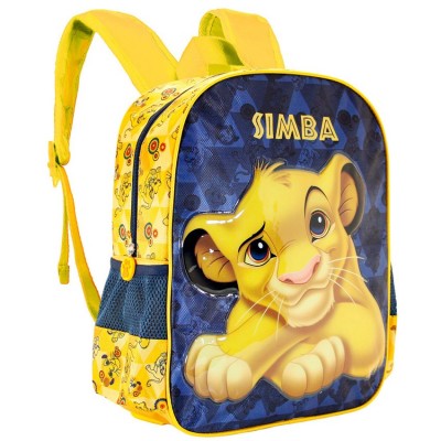 Karactermania Детска 3D раница, LION KING Simba Rest , 03270, синьо и жълто, многоцветна, за момче 03270