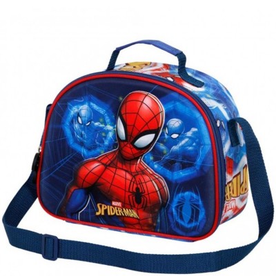 Karactermania Термо чанта 3D SPIDERMAN Powerful , 05598, момче, синьо и червено 05598