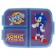 Детска Кутия за сандвичи SONIC с 3 отделения, 40520, момче, синя, многоцветна 40520 Детска Кутия за сандвичи SONIC с 3 отделения, 40520, момче, синя, многоцветна 40520