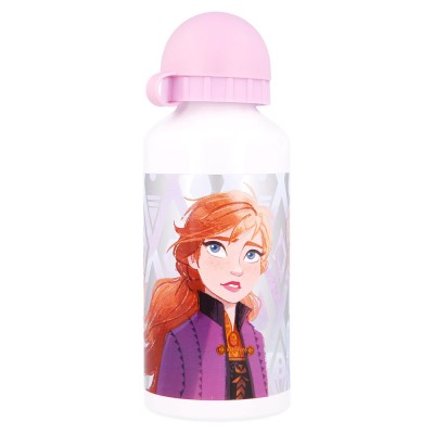 Детска метална Бутилка за вода FROZEN, 51034, 400мл. за момиче, лилава, многоцветна 51034 Детска метална Бутилка за вода FROZEN, 51034, 400мл. за момиче, лилава, многоцветна 51034