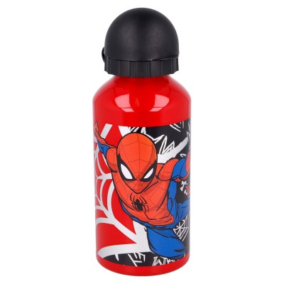 Детска метална Бутилка за вода SPIDERMAN, 51334, 400мл. за момче, червена, многоцветна 51334 Детска метална Бутилка за вода SPIDERMAN, 51334, 400мл. за момче, червена, многоцветна 51334