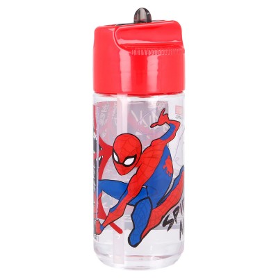 Детска бутилка тритан Spiderman, 430 мл, 51336, момче, червена, многоцветна 51336 Детска бутилка тритан Spiderman, 430 мл, 51336, момче, червена, многоцветна 51336