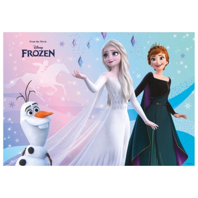 Derform Подложка за бюро, ламинирана Frozen 29, Елза и Анна 81776, за момиче, многоцветна 81776 Derform Подложка за бюро, ламинирана Frozen 29, Елза и Анна 81776, за момиче, многоцветна 81776