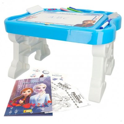Lisciani Детска маса за рисуване FROZEN 2, с книжки, стикери и флумастери, момиче, R 8008324073719, многоцветна Lisciani Детска маса за рисуване FROZEN 2, с книжки, стикери и флумастери, момиче, R 8008324073719, многоцветна