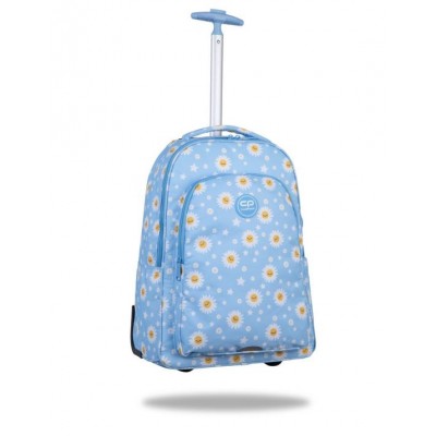 Ученическа раница на колела Coolpack - ALAN - Daisy Sun, F 124834, синя с маргаритки L F124834 Ученическа раница на колела Coolpack - ALAN - Daisy Sun, F 124834, синя с маргаритки L F124834