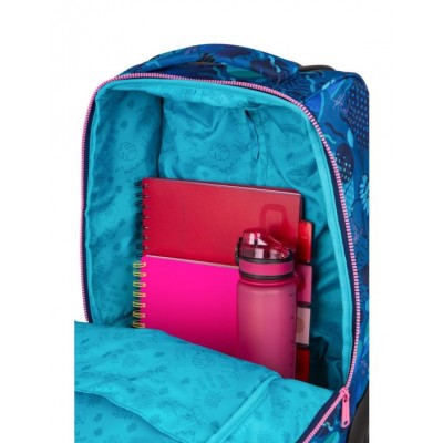 Ученическа раница на колела Coolpack - Compact - Stitch, L F086780, синьо и розово, момиче L F086780 Ученическа раница на колела Coolpack - Compact - Stitch, L F086780, синьо и розово, момиче L F086780