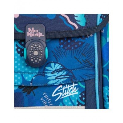 Ученическа раница Coolpack - TENERIS - Stitch, F137780, синя Ученическа раница Coolpack - TENERIS - Stitch, F137780, синя
