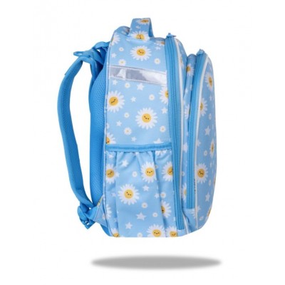 Coolpack Ученическа раница, Coolpack - Turtle - Daisy Sun, L F015834, синя с маргаритки L F015834 Coolpack Ученическа раница, Coolpack - Turtle - Daisy Sun, L F015834, синя с маргаритки L F015834