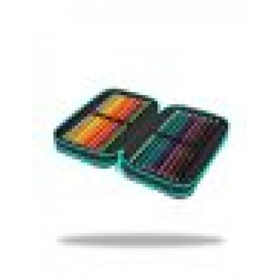 Colorino Ученически несесер с пособия Colorino - Jumper 3 - Wildkid , L F067653, момиче, многоцветен L F067653