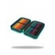 Colorino Ученически несесер с пособия Colorino - Jumper 3 - Wildkid , L F067653, момиче, многоцветен L F067653