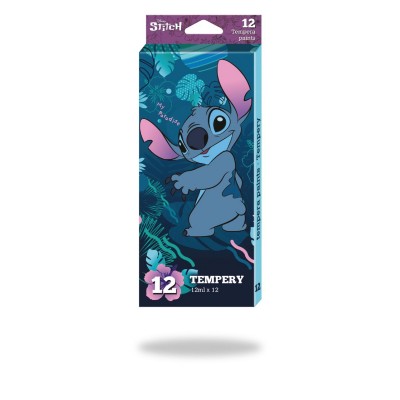 Colorino Темперни бои 12 цв. Stitch, L 54939PTR, многоцветни L 54939PTR Colorino Темперни бои 12 цв. Stitch, L 54939PTR, многоцветни L 54939PTR