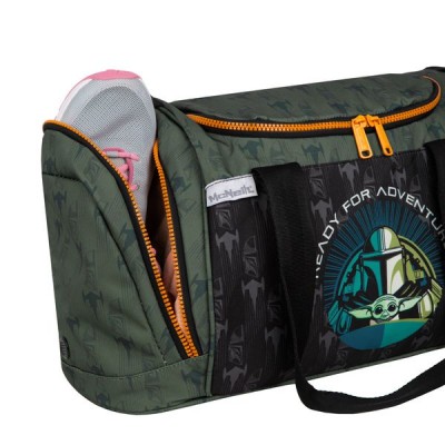 CoolPack Спортна чанта Coolpack - McNeil - Fit S - Mandalorian, L 9108273000, зелено и оранжево L 9108273000 CoolPack Спортна чанта Coolpack - McNeil - Fit S - Mandalorian, L 9108273000, зелено и оранжево L 9108273000