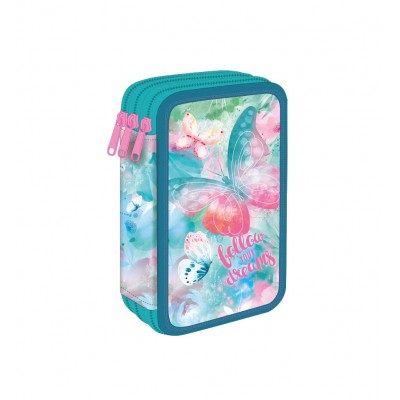 Colorino Ученически несесер с пособия Colorino - Jumper 3 - Dreams , L F067654, момиче, многоцветен L F067654 Colorino Ученически несесер с пособия Colorino - Jumper 3 - Dreams , L F067654, момиче, многоцветен L F067654