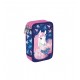 Colorino Несесер с три ципа Jumper 3 Unicorn Colorino, L F067659, момиче, многоцветен L F067659