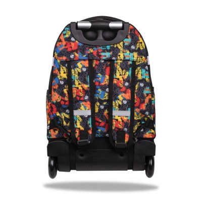 Colorino Ученическа раница на колела Coolpack - Jack - Game over , L F107657, момче, многоцветна L F107657 Colorino Ученическа раница на колела Coolpack - Jack - Game over , L F107657, момче, многоцветна L F107657