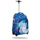 Colorino Ученическа раница на колела Coolpack - Jack - Unicorn, L F107659, момиче, синя, многоцветна L F107659 Colorino Ученическа раница на колела Coolpack - Jack - Unicorn, L F107659, момиче, синя, многоцветна L F107659