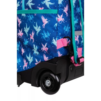 Colorino Ученическа раница на колела Coolpack - Jack - Unicorn, L F107659, момиче, синя, многоцветна L F107659 Colorino Ученическа раница на колела Coolpack - Jack - Unicorn, L F107659, момиче, синя, многоцветна L F107659