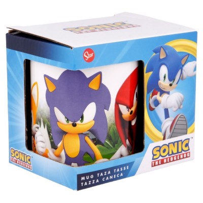 Детска Керамична Чаша SONIC 325 мл, 00497, момче, бяла, многоцветна 00497 Детска Керамична Чаша SONIC 325 мл, 00497, момче, бяла, многоцветна 00497