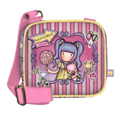 SANTORO GORJUSS Мини чанта Santoro Gorjuss First Prize, U 1039GJ10, момиче, лилава, многоцветна U 1039GJ10
