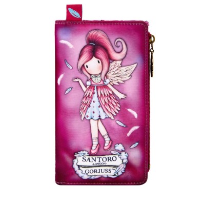 SANTORO GORJUSS Вертикален портфейл Santoro Gorjuss Dancing On Air, U 1115GJ03, момиче, розово U 1115GJ03