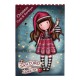 SANTORO GORJUSS Комплект от 8 Коледни картички Santoro Gorjuss Merry and Bright - Tis The Season, U 1195GJ02, многоцветна U 1195GJ02