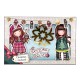 SANTORO GORJUSS Коледен гирлянд Santoro Gorjuss Merry and Bright, U 1222GJ01, многоцветен U 1222GJ01