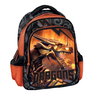 DUNGEONS & DRAGONS Раница за детска градина Dragon, U 231294, момче, черно и оранжево U 231294 DUNGEONS & DRAGONS Раница за детска градина Dragon, U 231294, момче, черно и оранжево U 231294