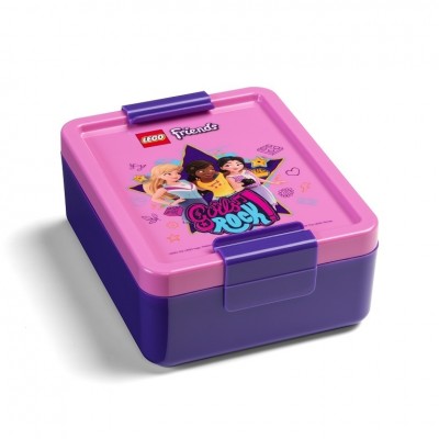 LEGO LEGO Friends Girls Rock кутия за храна, U 40521734, момиче, екрю, многоцветна U 40521734