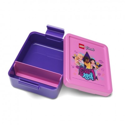 LEGO LEGO Friends Girls Rock кутия за храна, U 40521734, момиче, екрю, многоцветна U 40521734