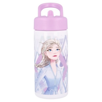 Детска Бутилка със сламка Frozen 2 Elements , U 41101, 410мл. за момиче, розова, многоцветна U 41101 Детска Бутилка със сламка Frozen 2 Elements , U 41101, 410мл. за момиче, розова, многоцветна U 41101