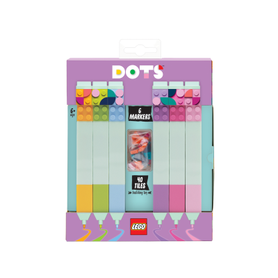 LEGO Dots флумастери 6 бр., U 52797, многоцветни U 52797 LEGO Dots флумастери 6 бр., U 52797, многоцветни U 52797