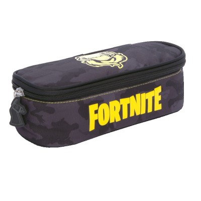FORTNITE Ученически несесер овален със съдържание Fortnite Raptor, U 63161, момче, черен U 63161 FORTNITE Ученически несесер овален със съдържание Fortnite Raptor, U 63161, момче, черен U 63161