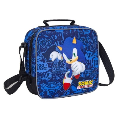SONIC Термо чанта за храна Sonic Let’s Roll, U 67625, момче, синя U 67625