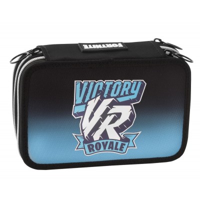FORTNITE Ученически несесер Fortnite VR с 3 ципа и съдържание, U 67659, момче, многоцветен U 67659 FORTNITE Ученически несесер Fortnite VR с 3 ципа и съдържание, U 67659, момче, многоцветен U 67659