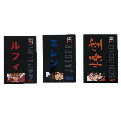 ATTACK ON TITAN Тетрадка А4 Comix Anime Black B, 40 листа.момче и момиче U 70575 ATTACK ON TITAN Тетрадка А4 Comix Anime Black B, 40 листа.момче и момиче U 70575