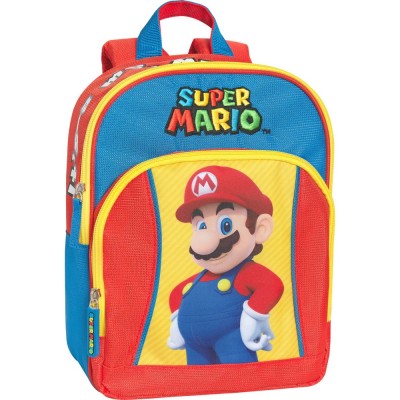SUPER MARIO Раница за детска градина Super Mario Tricolore, U 71852, момче, червено и многоцветно U 71852 SUPER MARIO Раница за детска градина Super Mario Tricolore, U 71852, момче, червено и многоцветно U 71852