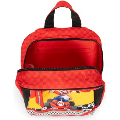 SUPER MARIO Раница за детска градина Super Mario Mariokart Red, U 71880, момче, червена, многоцветна U 71880 SUPER MARIO Раница за детска градина Super Mario Mariokart Red, U 71880, момче, червена, многоцветна U 71880