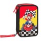 SUPER MARIO Ученически несесер Super Mario Mariokart Red със съдържание и 3 отделения, U 71882 U 71882 SUPER MARIO Ученически несесер Super Mario Mariokart Red със съдържание и 3 отделения, U 71882 U 71882