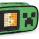 MINECRAFT Ученически квадратен несесер Minecraft Pixel, U 72517, момче, зелен U 72517 MINECRAFT Ученически квадратен несесер Minecraft Pixel, U 72517, момче, зелен U 72517