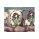 SANTORO GORJUSS Малка чаша в подаръчна кутия Santoro Gorjuss April Showers, U 932GJ05, бяло и зелено U 932GJ05 SANTORO GORJUSS Малка чаша в подаръчна кутия Santoro Gorjuss April Showers, U 932GJ05, бяло и зелено U 932GJ05