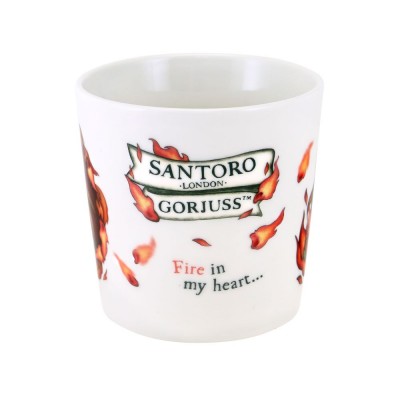 SANTORO GORJUSS Порцеланова чаша Santoro Gorjuss Fire In My Heart, U 933GJ16,  момиче, бяла, многоцветна